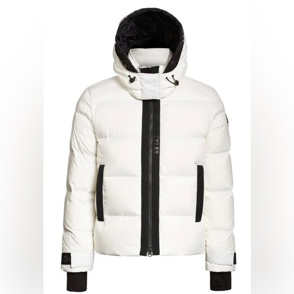 MOOSE KNUCKLES Gataga 650 Fill Power Down Puffer Jacket - White Sz - Small $895 - Picture 1 of 15